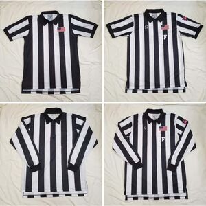 Lot of 4 SMITTY Referee Shirts - Long Sleeve,‎ Short Sleeve, Field Ref, and Ref